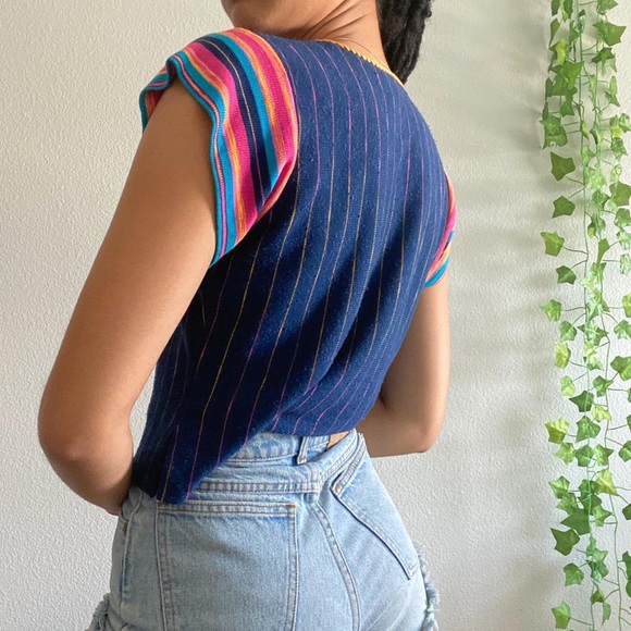 Southwestern knit top - Picture 2 of 3